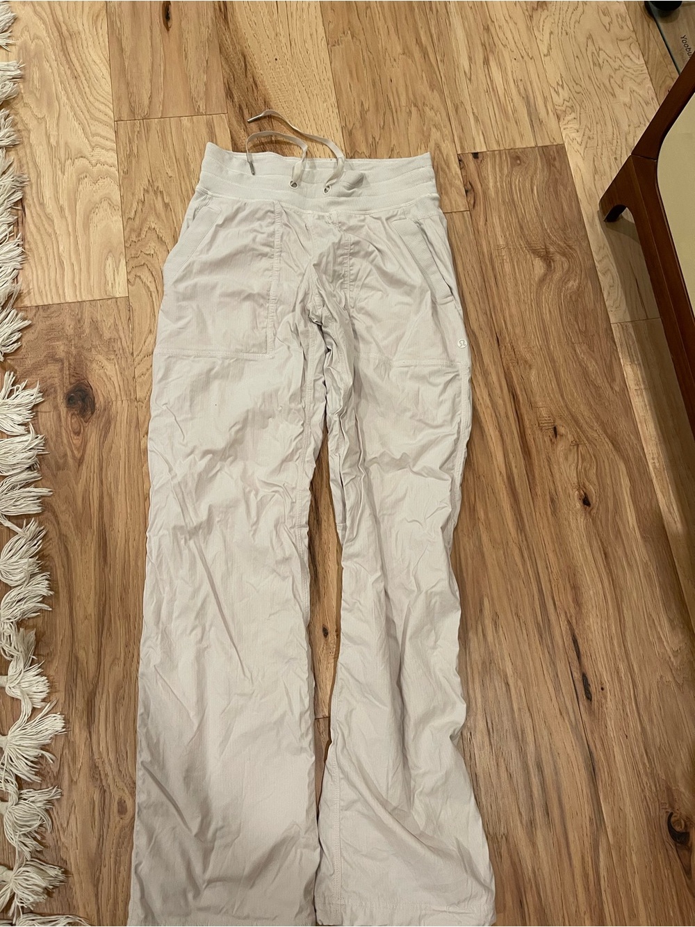 Light Gray Men’s Casual Drawstring Pants
